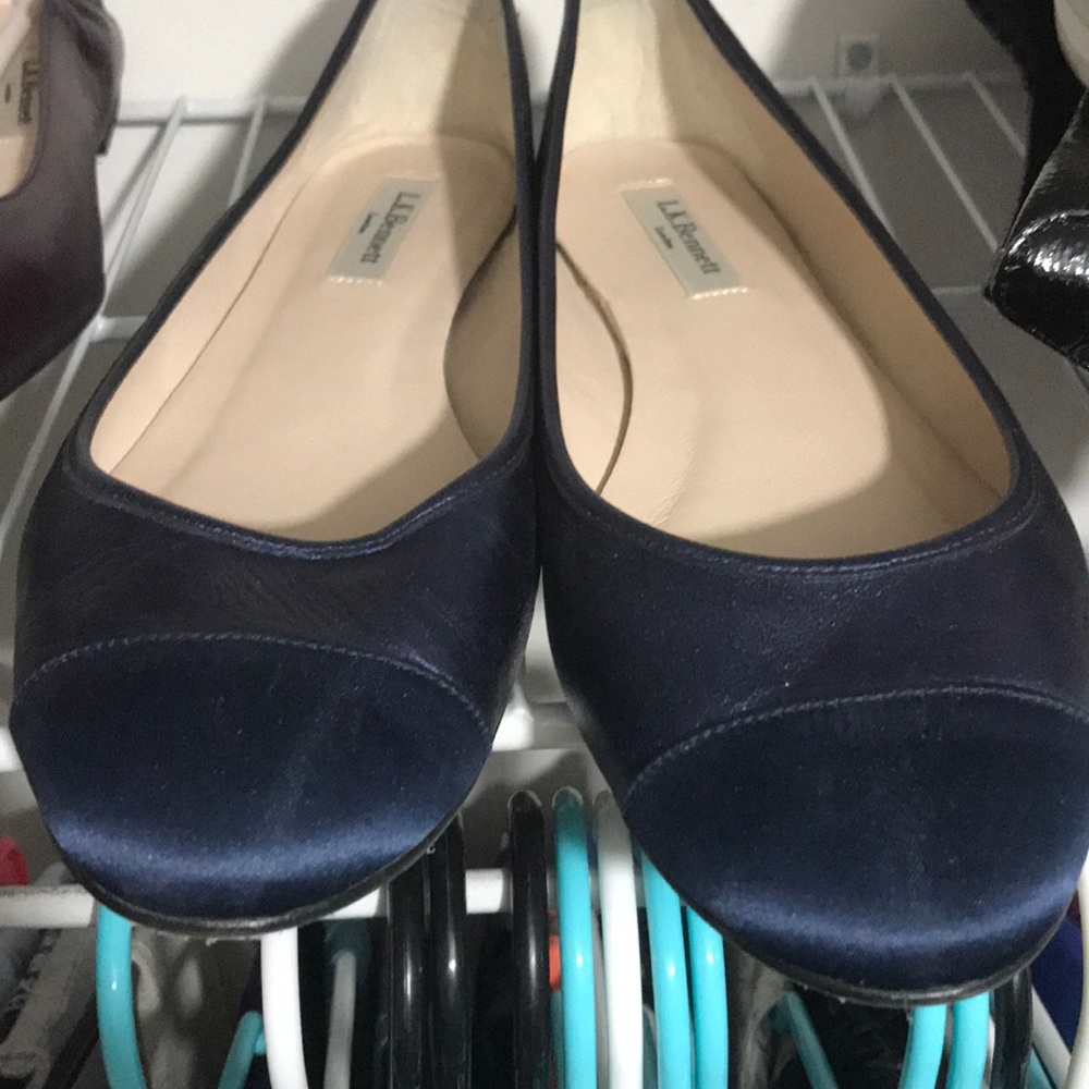 LK Bennett royal blue ballet